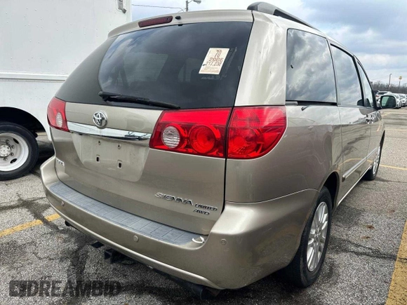 2008 Toyota Sienna XLE with VIN 5TDBK22C28S019910, listed as a Copart auction lot 47494665 with 217,246 mi miles and Clean Title. Bid and sale history available at carsss.com. Image 4.