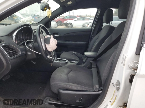 2014 Chrysler 200 Touring with VIN 1C3CCBBG2EN171356, listed as a Copart auction lot 87942875 with 168,139 mi miles and Salvage Title. Bid and sale history available at carsss.com. Image 7.