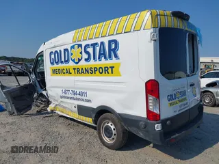 2020 Ford Transit Cargo with VIN 1FTBR1C83LKB03380, listed as a IAAI auction lot 40415265 with 56,452 mi miles. Bid and sale history available at carsss.com. Image 3.