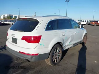 2012 Audi Q7 Premium Plus with VIN WA1LGAFE6CD008306, listed as a IAAI auction lot 42510525 with 131,992 mi miles and . Bid and sale history available at DreamBid. Image 4.