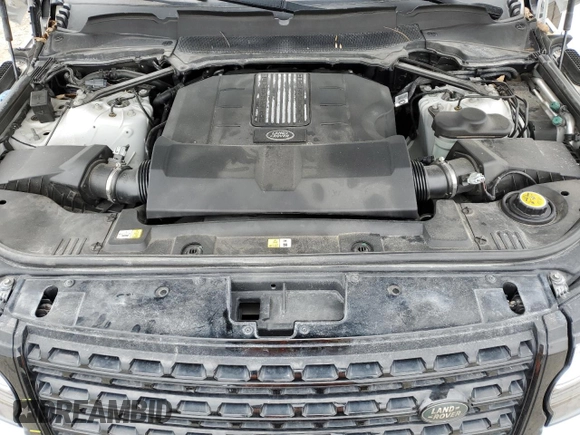 2017 Land Rover Range Rover with VIN SALGS5FE0HA347089, listed as a Copart auction lot 52386705 with 66,835 mi miles and Salvage title. Bid and sale history available at DreamBid. Image 12.