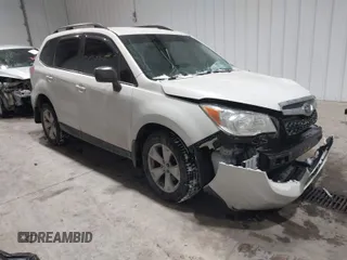 2016 Subaru Forester 2.5i with VIN JF2SJABC2GH456064, listed as a IAAI auction lot 41576293 with 85,496 mi miles. Bid and sale history available at carsss.com. Image 1.