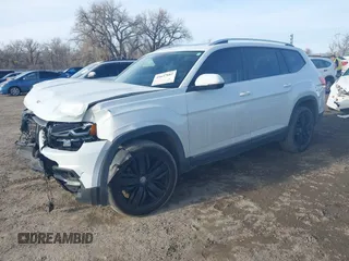 2018 Volkswagen Atlas SEL with VIN 1V2ER2CA5JC586141, listed as a IAAI auction lot 41637882 with 80,515 mi miles and . Bid and sale history available at DreamBid. Image 2.