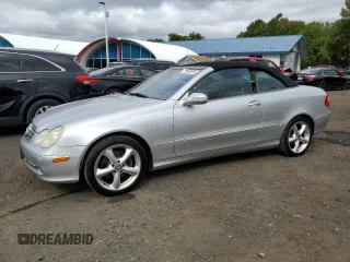 2005 Mercedes-Benz CLK 320 with VIN WDBTK65G95T041277, listed as a Copart auction lot 72920254 with 819 mi miles and Clean Title. Bid and sale history available at carsss.com. Image 1.