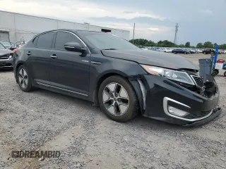 2013 Kia Optima EX with VIN KNAGM4AD2D5054076, listed as a Copart auction lot 59565815 with 111,887 mi miles and Salvage title. Bid and sale history available at DreamBid. Image 4.