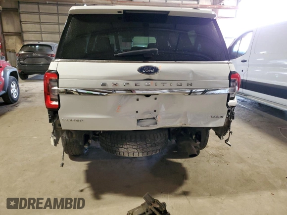 2022 Ford Expedition Max Limited с VIN 1FMJK2AT0NEA11220, выставлен на аукционе Copart как лот 41860675 с пробегом 43 635 миль миль и Списание • Salvage title. История ставок и продаж доступна на DreamBid. Изображение 6.