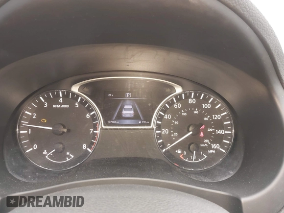 2017 Nissan Altima SV with VIN 1N4AL3AP3HC491334, listed as a IAAI auction lot 41599392 with 107,702 mi miles and . Bid and sale history available at carsss.com. Image 7.