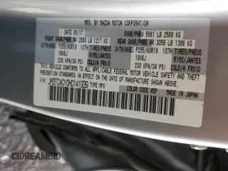 2017 Mazda CX-9 Touring с VIN JM3TCACY0H0141939, выставлен на аукционе Copart как лот 42557375 с пробегом 105 985 миль миль и Списание • Salvage title. История ставок и продаж доступна на DreamBid. Изображение 13.