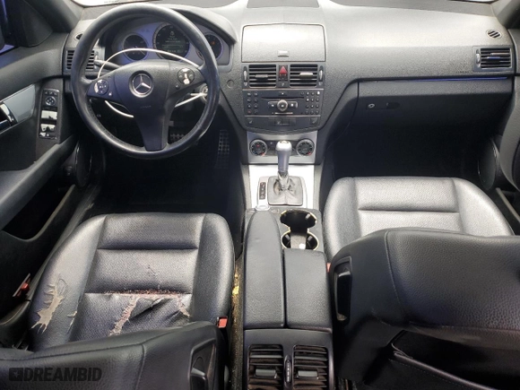 2008 Mercedes-Benz C-Class 3.0L Sport with VIN WDDGF54X78F095737, listed as a Copart auction lot 53309595 with 228,751 mi miles and Salvage Title. Bid and sale history available at carsss.com. Image 8.