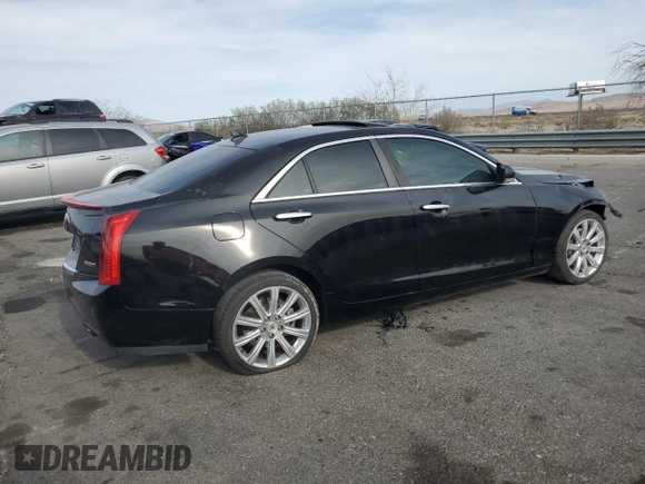 2013 Cadillac ATS Luxury with VIN 1G6AH5RX8D0171906, listed as a Copart auction lot 52077975 with 96,039 mi miles and Salvage Title. Bid and sale history available at DreamBid. Image 3.