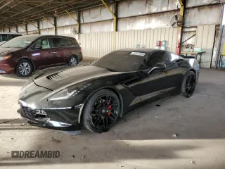 2016 Chevrolet Corvette 1LT with VIN 1G1YA2D78G5102817, listed as a Copart auction lot 84101424 with 21,021 mi miles and Salvage Title. Bid and sale history available at carsss.com. Image 1.