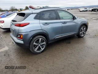 2021 Hyundai Kona Limited with VIN KM8K3CA55MU608912, listed as a Copart auction lot 39228973 with 40,870 mi miles. Bid and sale history available at carsss.com. Image 3.