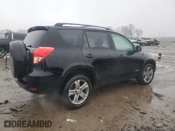 2008 Toyota RAV4 Sport z VIN JTMZK32V686015669, wystawiony jako Copart lot #43511825 z przebiegiem 248 810 mil mil oraz Szkoda całkowita • Salvage title. Historia ofert i sprzedaży dostępna na DreamBid. Obrazek 3.