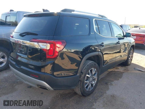 2023 GMC Acadia SLT with VIN 1GKKNMLS6PZ141406, listed as a IAAI auction lot 41830634 with 62,935 mi miles and . Bid and sale history available at DreamBid. Image 4.