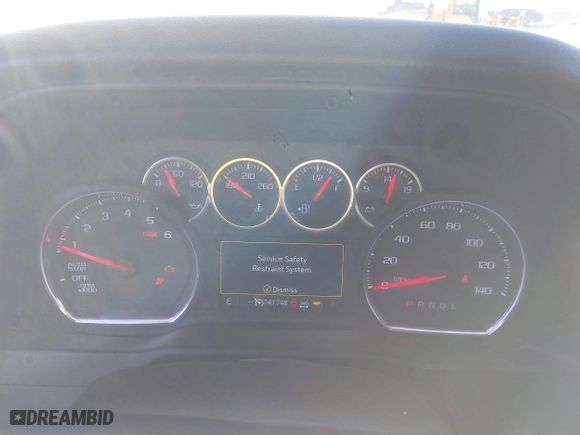 2019 Chevrolet Silverado 1500 LT with VIN 1GCRYDEK3KZ313060, listed as a IAAI auction lot 41633134 with 141,748 mi miles. Bid and sale history available at carsss.com. Image 7.