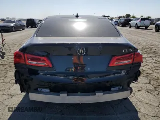 2018 Acura TLX Technology with VIN 19UUB3F55JA003344, listed as a Copart auction lot 59214005 with Not provided miles and Salvage title. Bid and sale history available at DreamBid. Image 6.