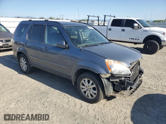 2005 Honda CR-V EX SE z VIN JHLRD78985C030749, wystawiony jako Copart lot #56605325 z przebiegiem 172 235 mil mil oraz Szkoda całkowita • Salvage title. Historia ofert i sprzedaży dostępna na DreamBid. Obrazek 4.
