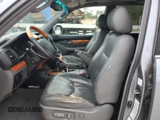 2004 Lexus GX 470 z VIN JTJBT20X740031726, wystawiony jako Copart lot #59712925 z przebiegiem 199 567 mil mil oraz Czysty tytuł • Clean title. Historia ofert i sprzedaży dostępna na DreamBid. Obrazek 7.