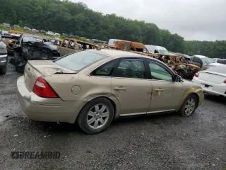 2007 Ford Five Hundred SEL with VIN 1FAHP24137G163701, listed as a Copart auction lot 60826555 with 169,948 mi miles and Salvage title. Bid and sale history available at DreamBid. Image 3.