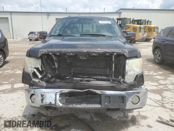 2013 Ford F-150 XL with VIN 1FTFX1ET0DFB38753, listed as a Copart auction lot 61244495 with 211,235 mi miles and Salvage title. Bid and sale history available at DreamBid. Image 5.