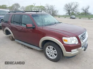 2010 Ford Explorer Eddie Bauer with VIN 1FMEU7EE7AUA59348, listed as a IAAI auction lot 42110547 with 102,306 mi miles. Bid and sale history available at carsss.com. Image 1.