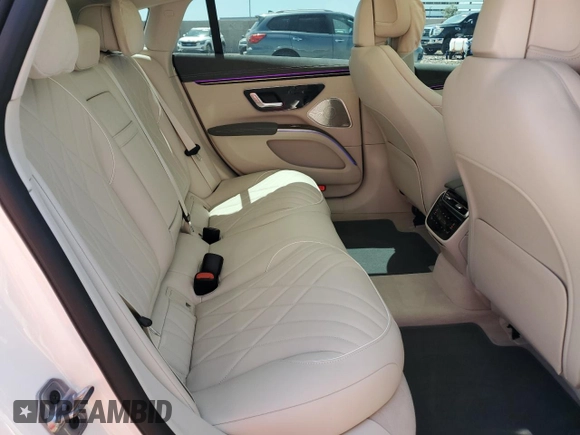 2022 Mercedes-Benz EQS with VIN W1KCG4EB4NA006594, listed as a Copart auction lot 57069874 with 10,826 mi miles and Salvage Title. Bid and sale history available at carsss.com. Image 10.