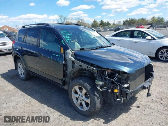 2010 Toyota RAV4 Ltd with VIN JTMDF4DV9AD030220, listed as a IAAI auction lot 42009077 with 182,176 mi miles. Bid and sale history available at carsss.com. Image 1.