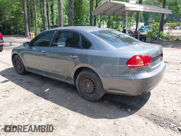 2014 Volkswagen Passat S with VIN 1VWAP7A37EC018693, listed as a IAAI auction lot 42463719 with 143,105 mi miles and . Bid and sale history available at DreamBid. Image 3.