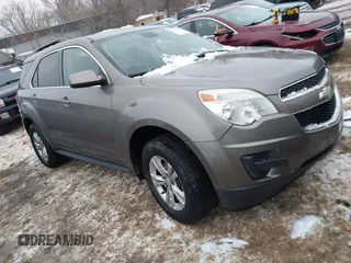 2012 Chevrolet Equinox LT w/1LT with VIN 2GNFLEE51C6155548, listed as a IAAI auction lot 41168404 with 136,229 mi miles. Bid and sale history available at carsss.com. Image 1.