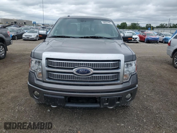 2012 Ford F-150 XL with VIN 1FTFW1ET1CFB55255, listed as a Copart auction lot 58023485 with 204,562 mi miles and Salvage title. Bid and sale history available at DreamBid. Image 5.