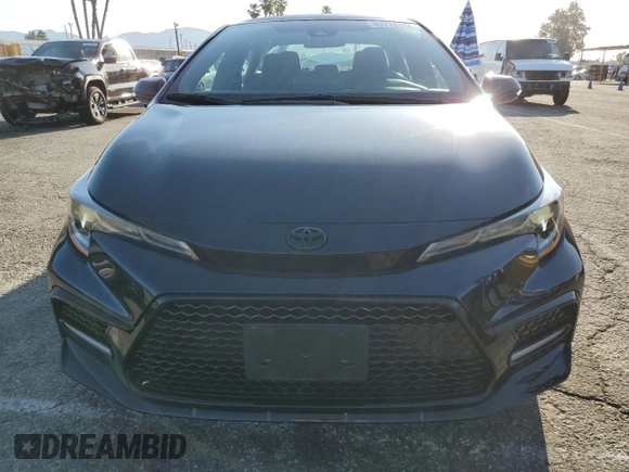 2022 Toyota Corolla SE with VIN 5YFS4MCEXNP135690, listed as a Copart auction lot 49726355 with 15,140 mi miles and Salvage Title. Bid and sale history available at carsss.com. Image 5.