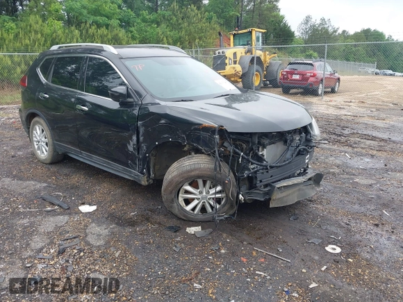 2018 Nissan Rogue SV with VIN 5N1AT2MT0JC763823, listed as a IAAI auction lot 42113399 with 85,899 mi miles and . Bid and sale history available at carsss.com. Image 1.