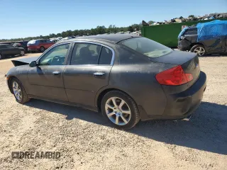 2006 Infiniti G35 with VIN JNKCV51F86M607665, listed as a Copart auction lot 76272444 with 189,453 mi miles and Salvage Title. Bid and sale history available at DreamBid. Image 2.