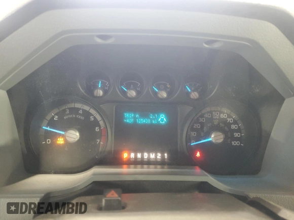 2011 Ford F-350 XL with VIN 1FTRF3B6XBEB58330, listed as a Copart auction lot 46104375 with 125,438 mi miles and Clean title. Bid and sale history available at DreamBid. Image 9.