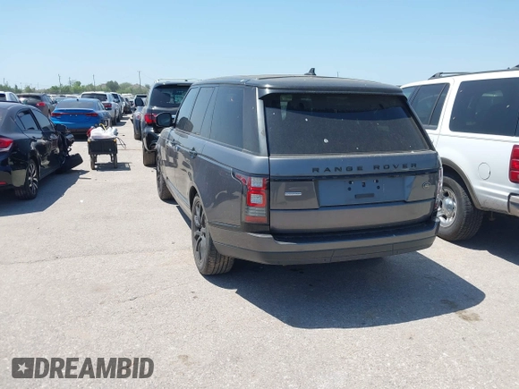 2016 Land Rover Range Rover Supercharged with VIN SALGS2EF5GA269478, listed as a IAAI auction lot 41919254 with 151,028 mi miles and . Bid and sale history available at DreamBid. Image 3.
