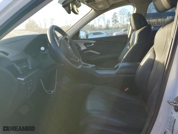 2020 Acura RDX w/Technology Pkg with VIN 5J8TC1H56LL006187, listed as a Copart auction lot 89370885 with 27,331 mi miles and Salvage Title. Bid and sale history available at carsss.com. Image 7.
