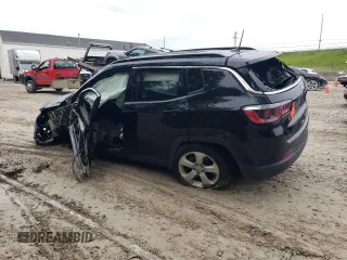 2019 Jeep Compass Latitude with VIN 3C4NJCBB0KT855595, listed as a Copart auction lot 58997955 with Not provided miles and Salvage title. Bid and sale history available at DreamBid. Image 2.