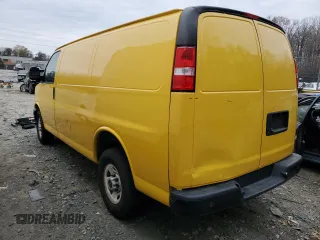 2020 GMC Savana Cargo Van with VIN 1GTW7AFP4L1156184, listed as a Copart auction lot 83474524 with 180,404 mi miles and Clean Title. Bid and sale history available at carsss.com. Image 2.
