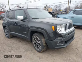 2015 Jeep Renegade Limited with VIN ZACCJADT2FPC15905, listed as a IAAI auction lot 41265558 with 140,727 mi miles and . Bid and sale history available at DreamBid. Image 1.