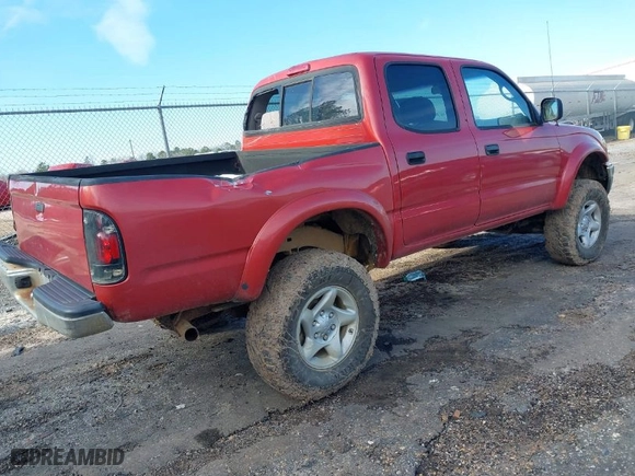 2001 Toyota Tacoma with VIN 5TEHN72N21Z740768, listed as a IAAI auction lot 41305998 with 144,605 mi miles. Bid and sale history available at carsss.com. Image 4.