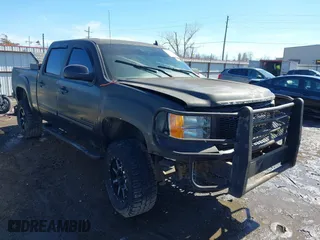 2008 GMC Sierra 1500 SLE1 with VIN 2GTEK13M081172341, listed as a IAAI auction lot 41595695 with 1 mi miles. Bid and sale history available at carsss.com. Image 1.