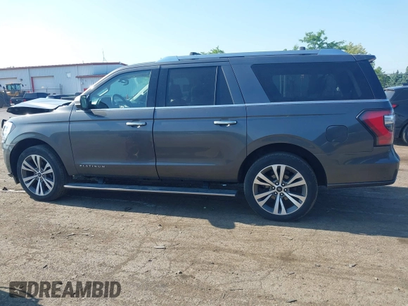 2021 Ford Expedition Max Platinum with VIN 1FMJK1MT8MEA66311, listed as a IAAI auction lot 42450429 with 95,732 mi miles and . Bid and sale history available at DreamBid. Image 14.