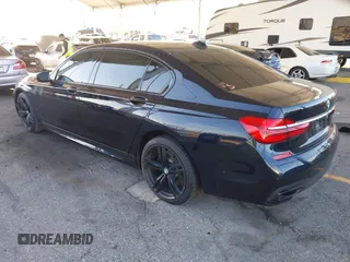 2019 BMW 7 Series 740i with VIN WBA7E2C58KB218419, listed as a IAAI auction lot 41831080 with 97,752 mi miles and . Bid and sale history available at DreamBid. Image 3.