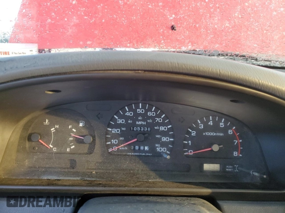 1994 Nissan Frontier with VIN 1N6SD11SXRC360680, listed as a Copart auction lot 84196824 with 105,338 mi miles and Salvage title. Bid and sale history available at DreamBid. Image 9.