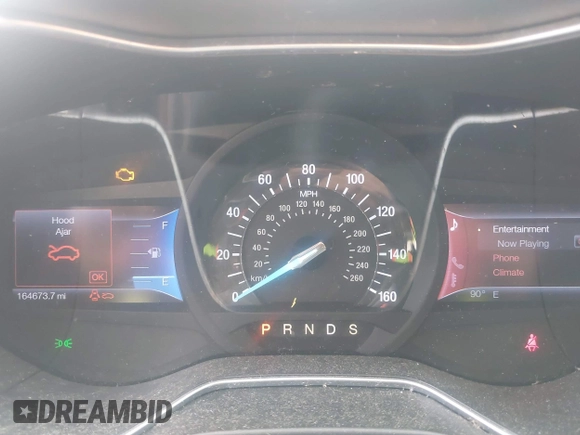 2013 Ford Fusion SE with VIN 3FA6P0HR5DR153526, listed as a IAAI auction lot 42467279 with 164,673 mi miles and . Bid and sale history available at DreamBid. Image 7.