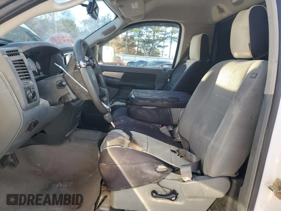 2007 Dodge 1500 SLT with VIN 1D7HA16P67J536715, listed as a Copart auction lot 85704944 with 243,412 mi miles and Salvage Title. Bid and sale history available at DreamBid. Image 7.
