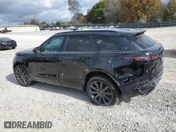 2018 Land Rover Range Rover Velar R-Dynamic HSE with VIN SALYM2RX5JA750002, listed as a Copart auction lot 78661154 with 63,178 mi miles and Salvage Title. Bid and sale history available at carsss.com. Image 2.