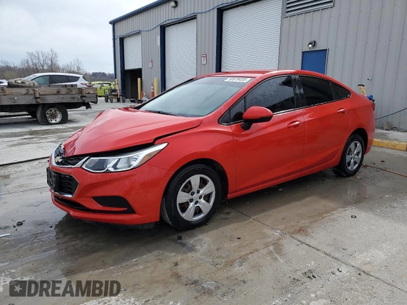 2018 Chevrolet Cruze LS with VIN 1G1BC5SM7J7132865, listed as a Copart auction lot 50079455 with 116,821 mi miles and Salvage Title. Bid and sale history available at DreamBid. Image 1.