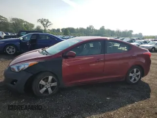 2013 Hyundai Elantra GLS z VIN 5NPDH4AE2DH214850, wystawiony jako Copart lot #59604435 z przebiegiem 166 269 mil mil oraz Czysty tytuł • Clean title. Historia ofert i sprzedaży dostępna na DreamBid. Obrazek 1.