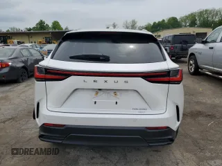 2025 Lexus NX 350 with VIN 2T2AGCEZ5SC065634, listed as a Copart auction lot 56819705 with 7,403 mi miles and Salvage title. Bid and sale history available at DreamBid. Image 6.